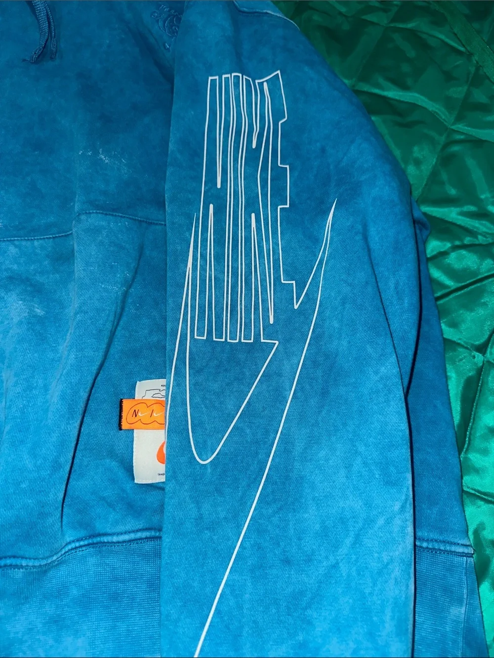 Nike Blue Crewneck Pullover Hoodie